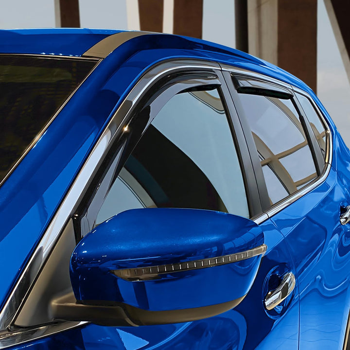 Goodyear Windabweiser für Nissan X-Trail 2014-2021 Autofenster Regenschutz, Regenabweiser, Integrier