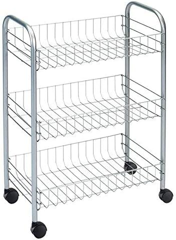Sprinter 938000039 Allzweckwagen 3-Etagen, silber, 41 x 23 x 61 cm, Edelstahloptik