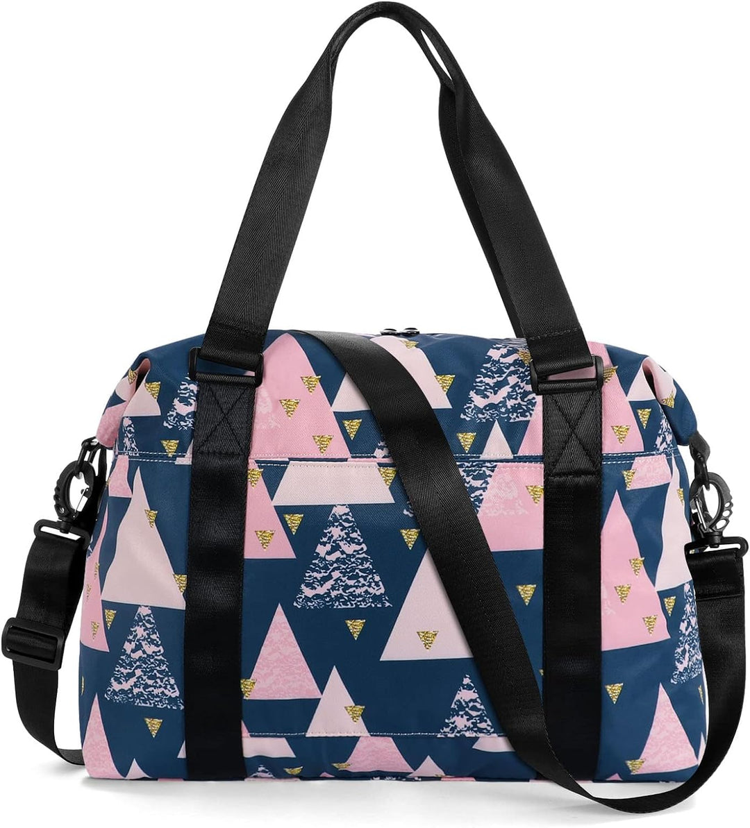 HAWEE Sporttasche Damen Gross Leichte Reisetasche Herren Faltbare Gym Duffel Bag Weekender Travel Ba