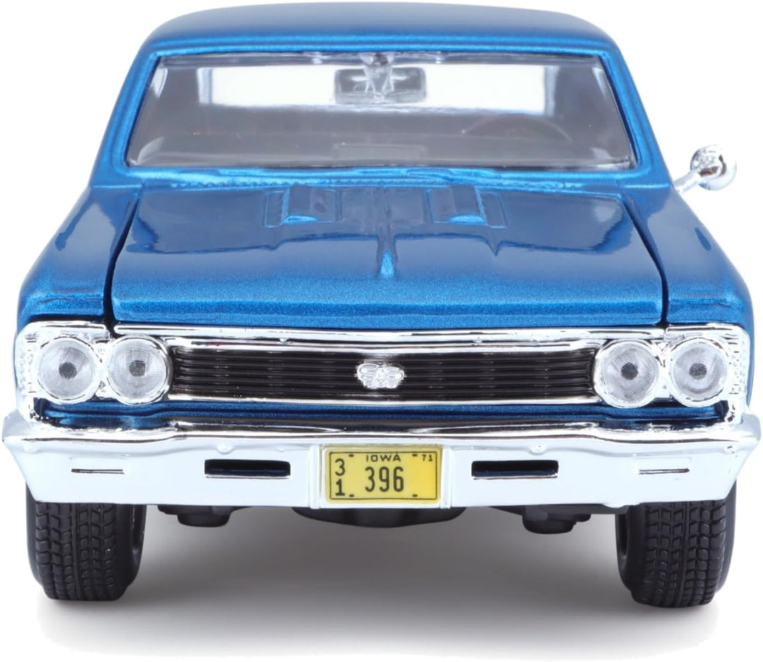 Bburago Maisto France Chevrolet SS 396 1966 Massstab 1:24 Farbe M31960 zufällig
