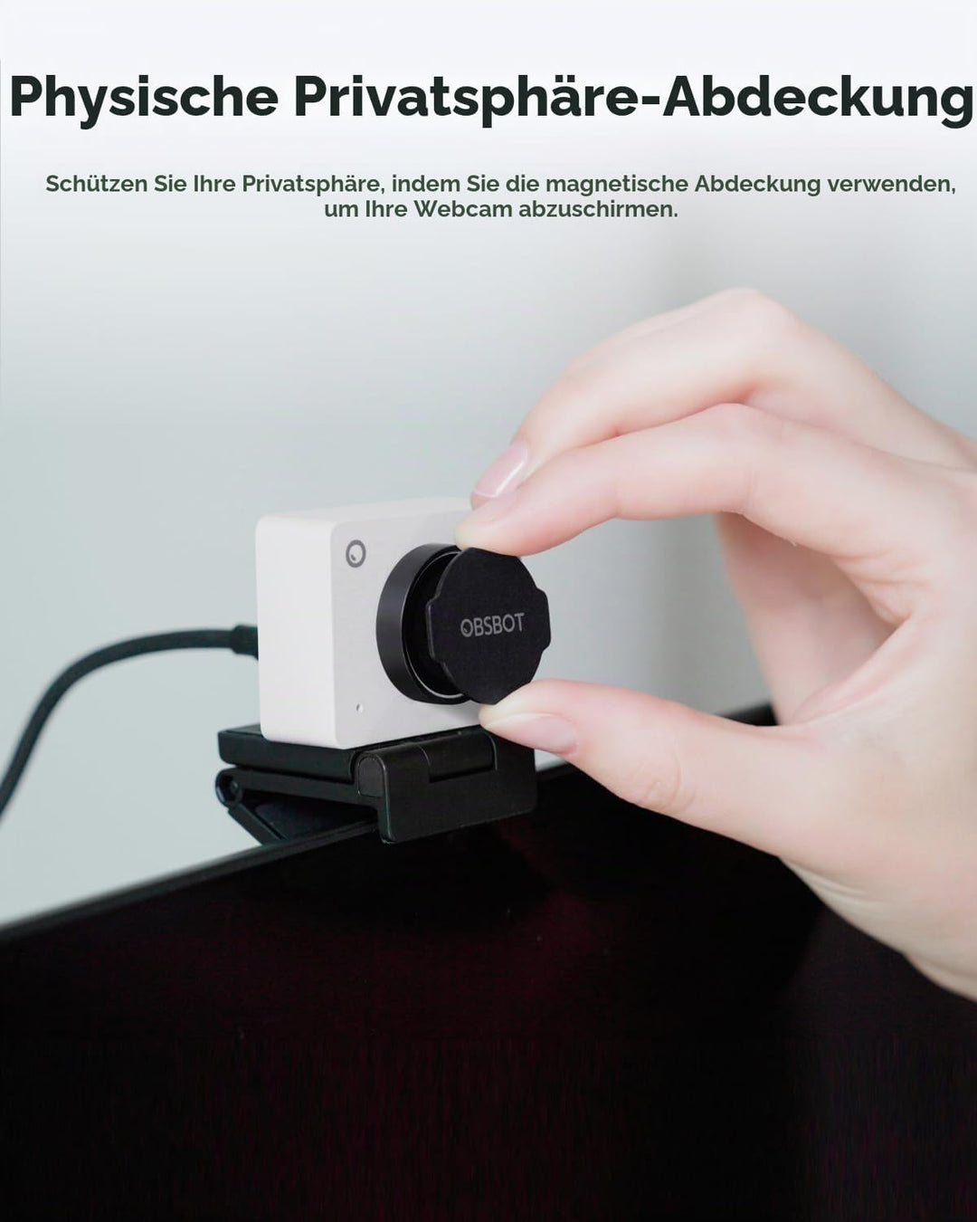 OBSBOT Meet 2 Ultra HD 4K Streaming Webcam, 1080p at 60 FPS, Videokonferenz Kamera mit KI Automatisc