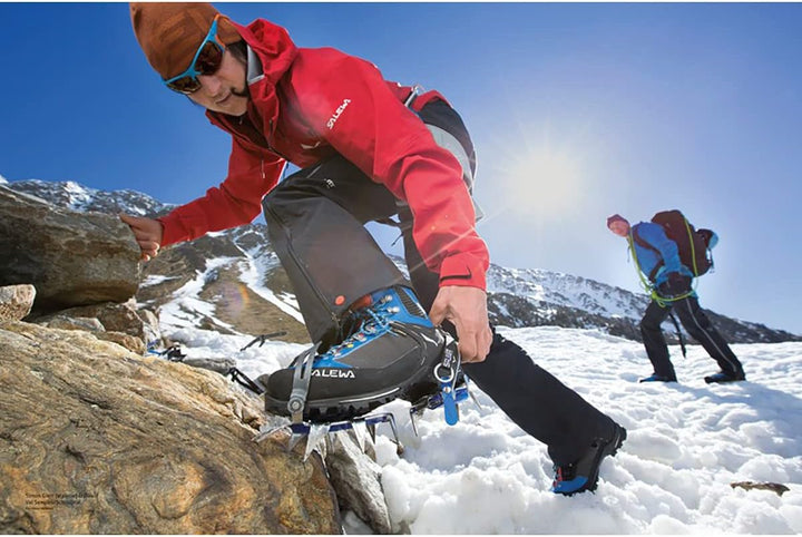 Steigeisen Alpinist Combi Salewa STEEL/BLUE UNI, STEEL/BLUE UNI