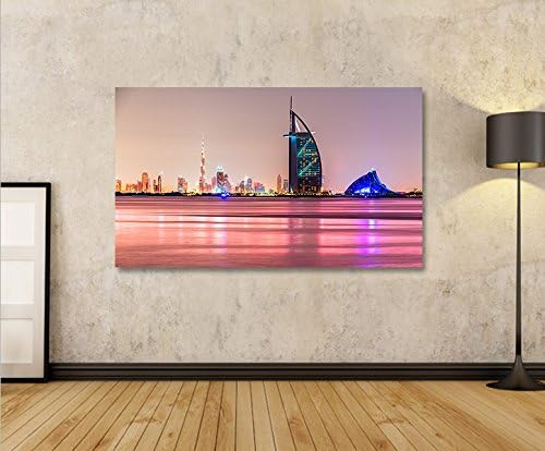 islandburner Bild Bilder auf Leinwand Dubai V2 1p XXL Poster Leinwandbild Wandbild Dekoartikel Wohnz