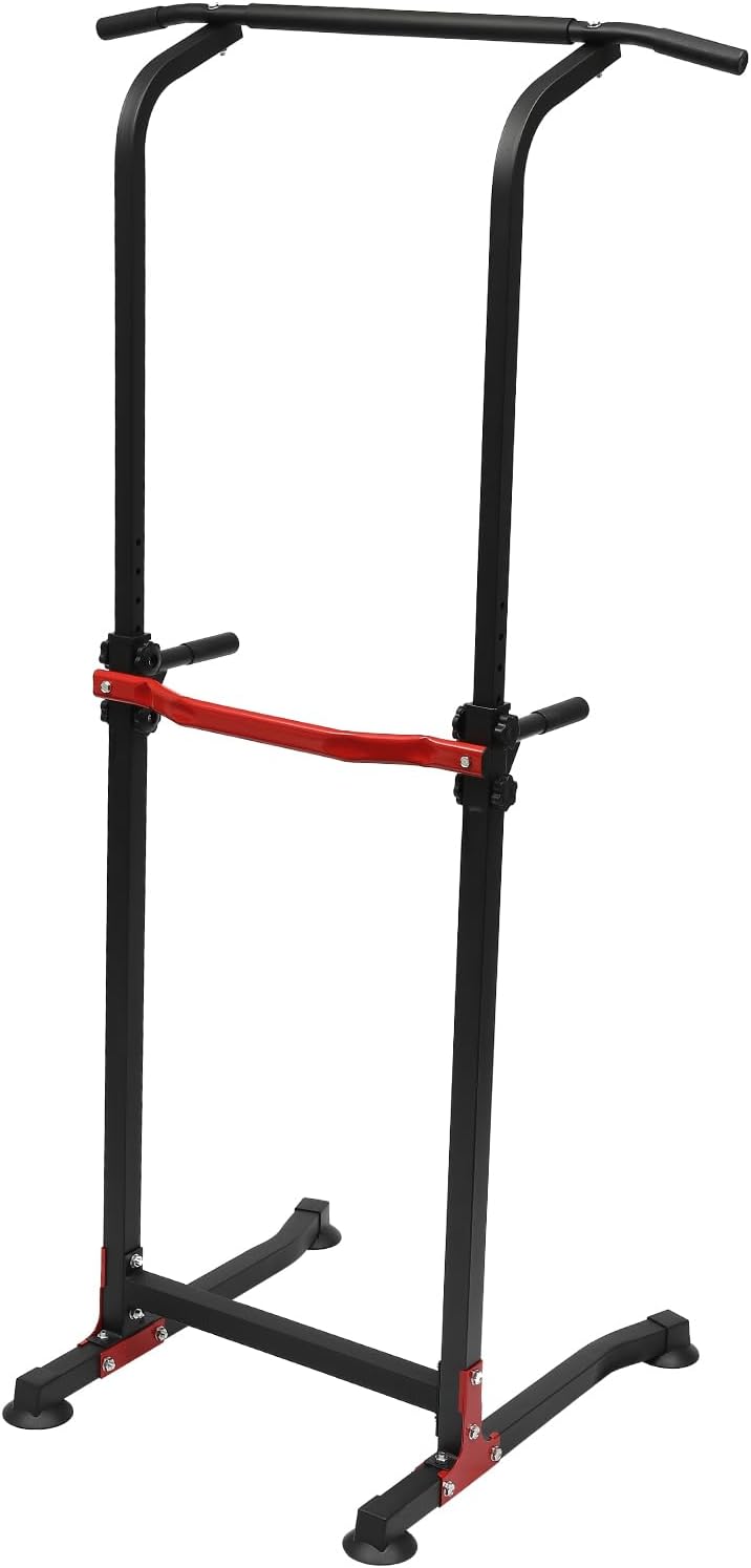 Dip Station Klimmzug Bar Fitness Power Tower Fitnessstudio Trainingsgerät Gerä zur Übung der Muskeln