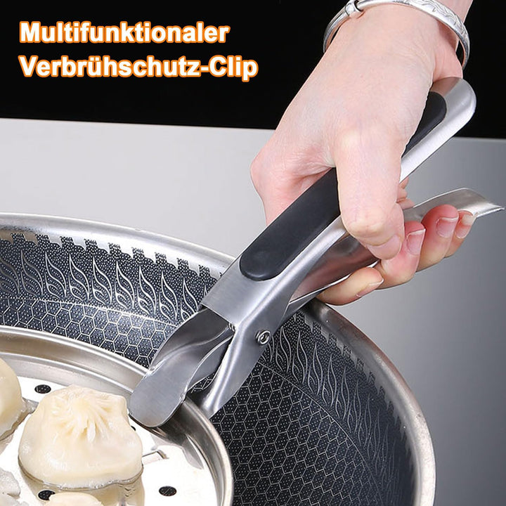 3 Stück Gitter für Heissluftfritteuse 20 cm, Edelstahl, Zubehör Heissluftfritteuse, mit Silikonecke,