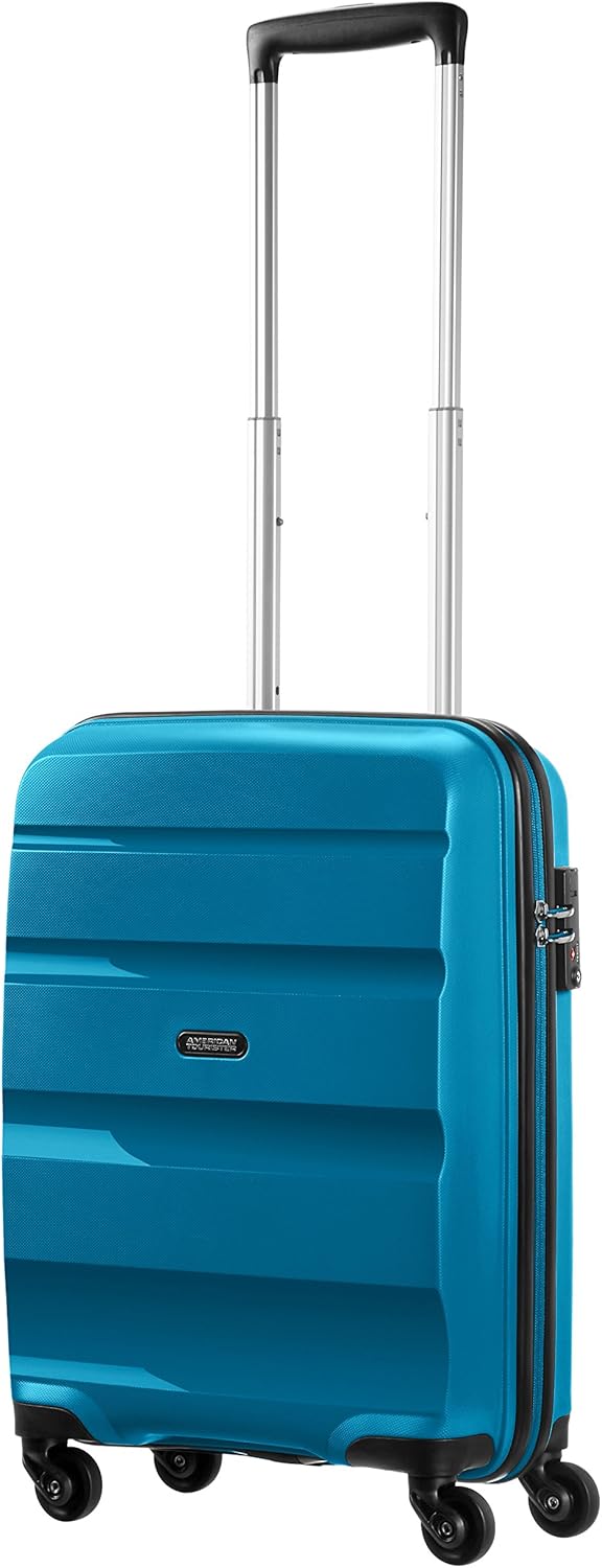 American Tourister Bon Air - Spinner S, Handgepäck, 55 cm, 31.5 L, Blau (Seaport Blue) Blau (Seaport