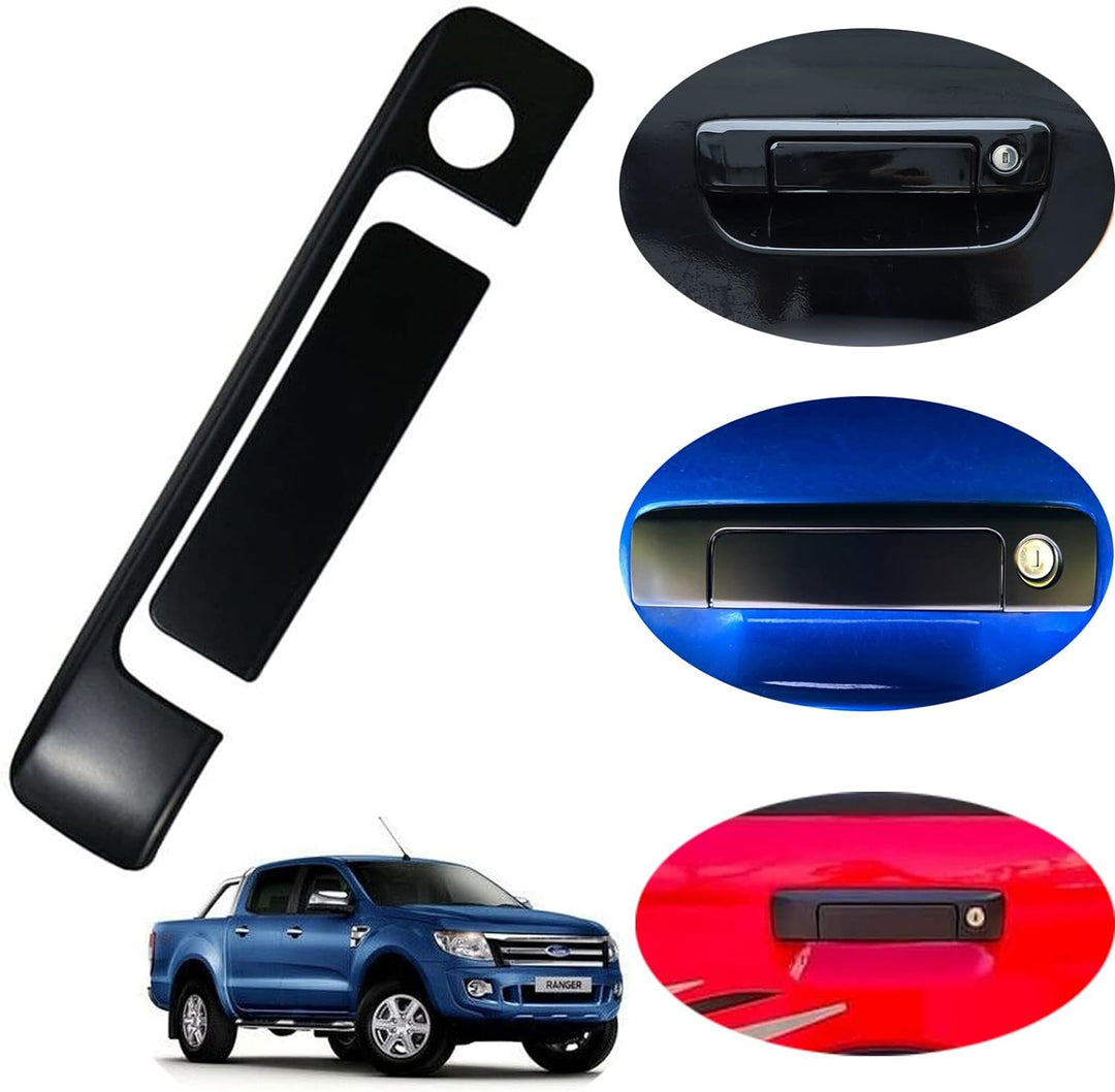 JHCHAN Heckklappenabdeckung Hintere Türgriffverkleidung für Ford Ranger Wildtrak T6 T7 T8 2012-2022