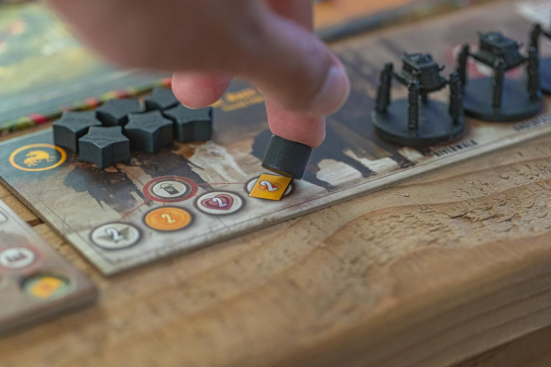 Stonemaier Games , Scythe , Board Game , Ages 14+ , 1-5 Players , 90-115 Minutes Playing Time Scythe