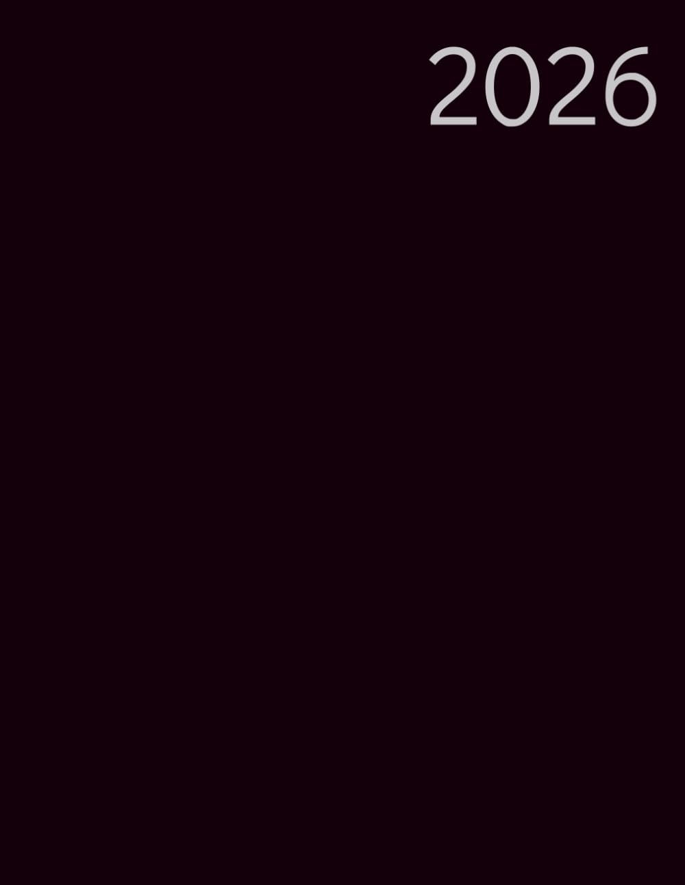 2026 Tagesplaner: Kalender XXL DIN A4 I Tagebuch I Terminkalender I Kalenderbuch I 1 Tag - 1 Seite|