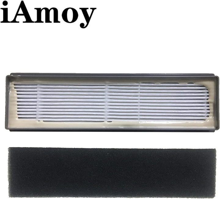 Ersatz Seitenbürste und Filter-Kit Kompatibel mit Ecovacs Deebot OZMO 950 OZMO 920 T8 T9 N8 Serie St