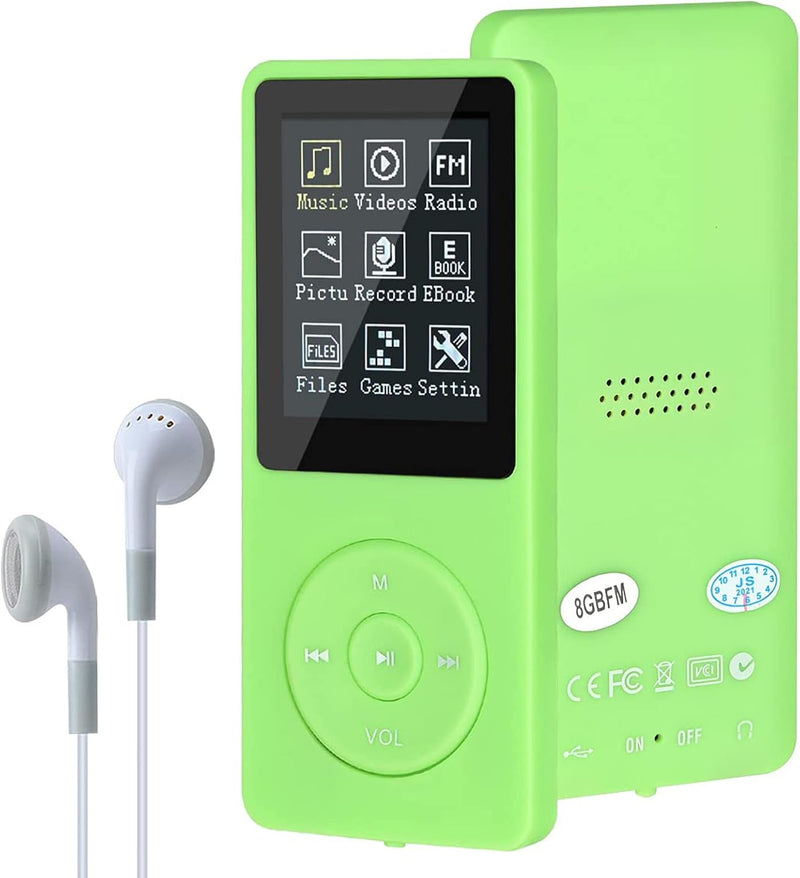 MP3-Player, MP3/MP4 digitaler Musik-Player, Lychee Upgrade, 8 GB, tragbarer HiFi-Sound, Musik-Player