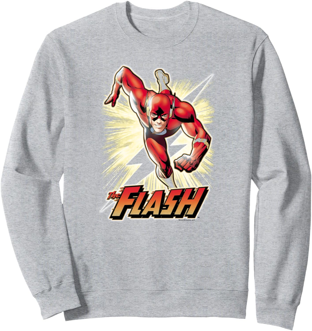 Justice League Flash Yellow Sweatshirt