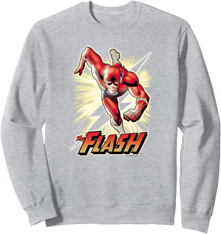 Justice League Flash Yellow Sweatshirt