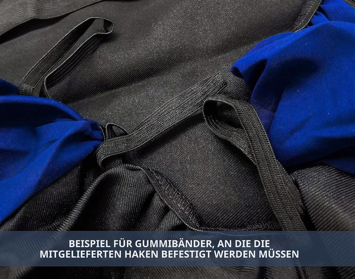 Lupex Shop Autositzbezüge kompatibel mit Zoe zweifarbig schwarz - dunkelgrau