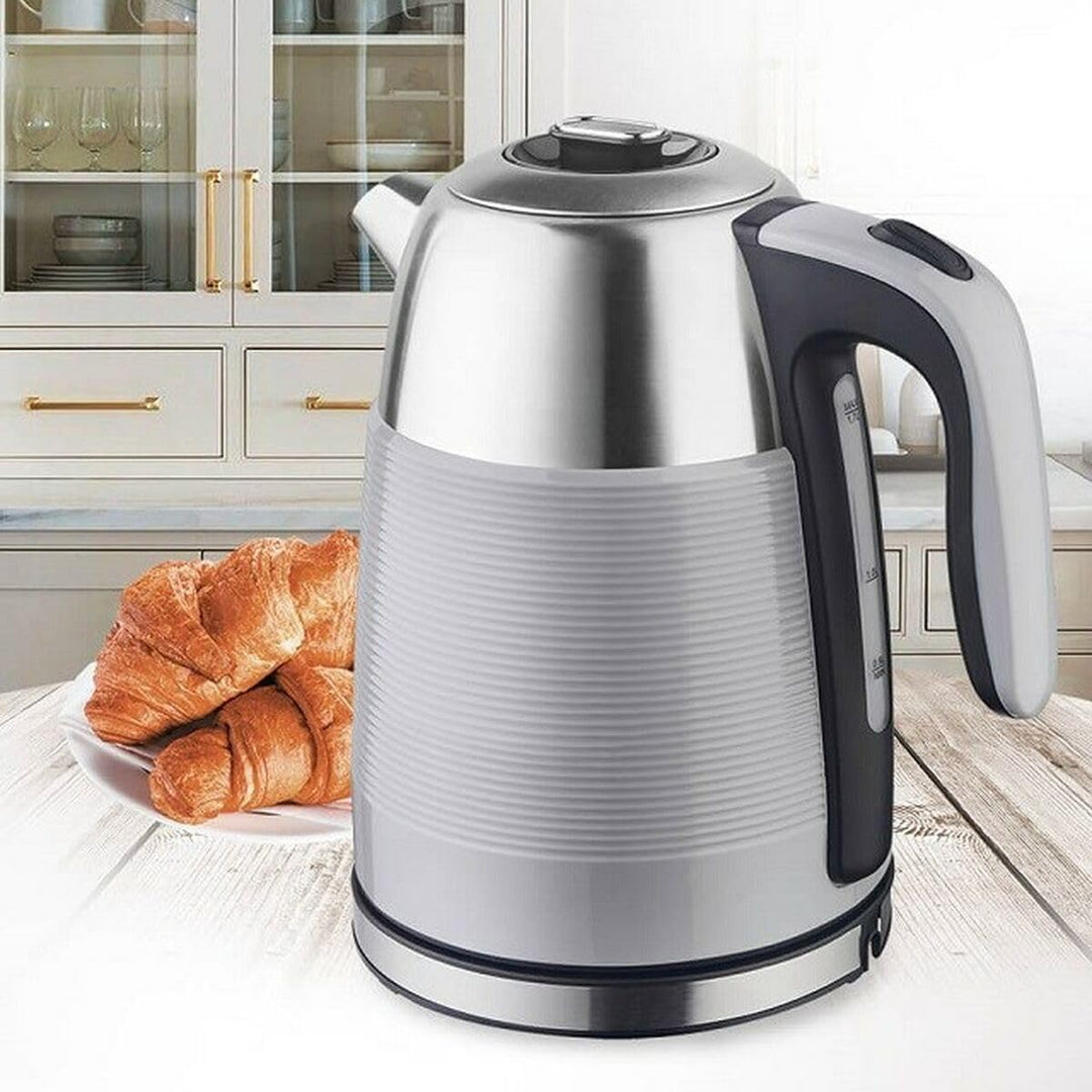 MAESTRO electric kettle 1 7l MR-051-GREY Grau, Grau