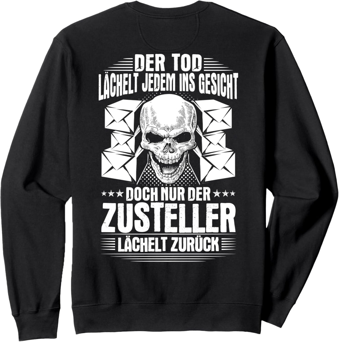 Paketzusteller Lächeln Paketfahrer Zusteller Sweatshirt
