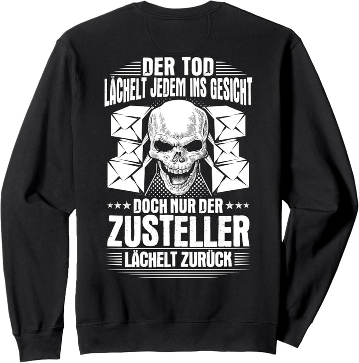 Paketzusteller Lächeln Paketfahrer Zusteller Sweatshirt