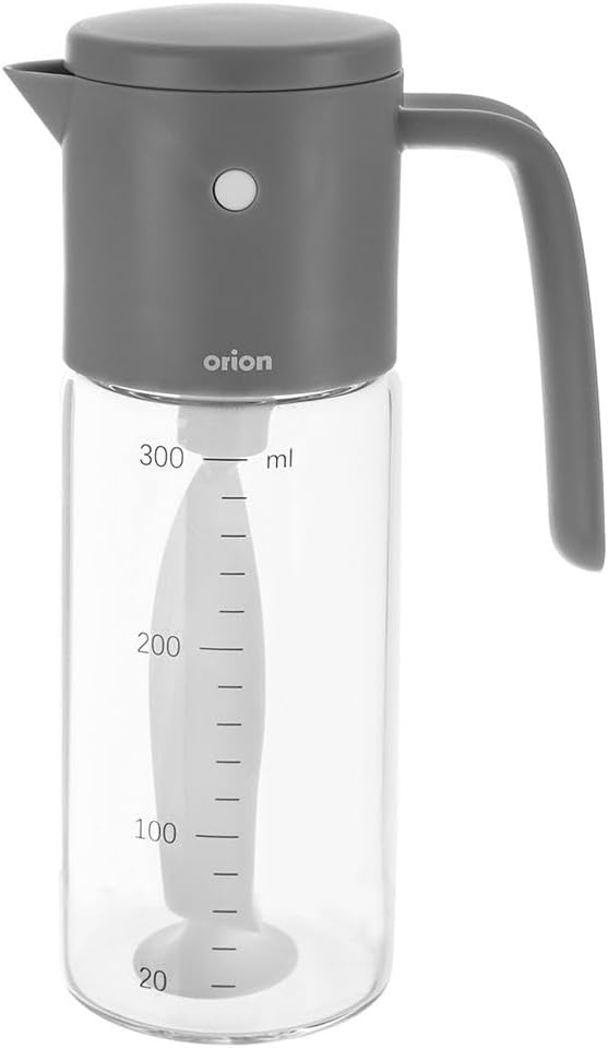 orion group Salatdressing Flasche zum Mischen von Olivenöl und Dressing manueller Ölmixer Olivenölfl