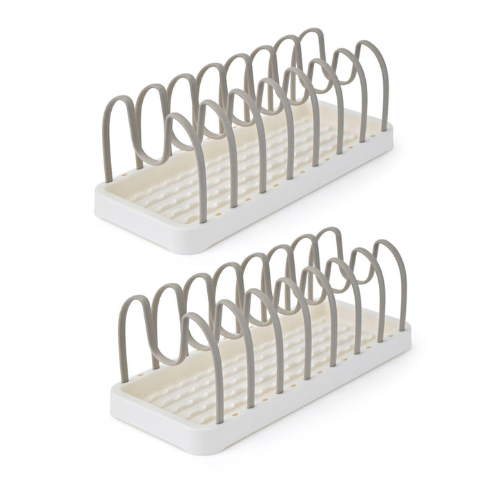 Clove 2er-Set Topfdeckel Organizer Schublade 42X17cm Topfdeckelhalter Deckelhalter Küche Schubladen