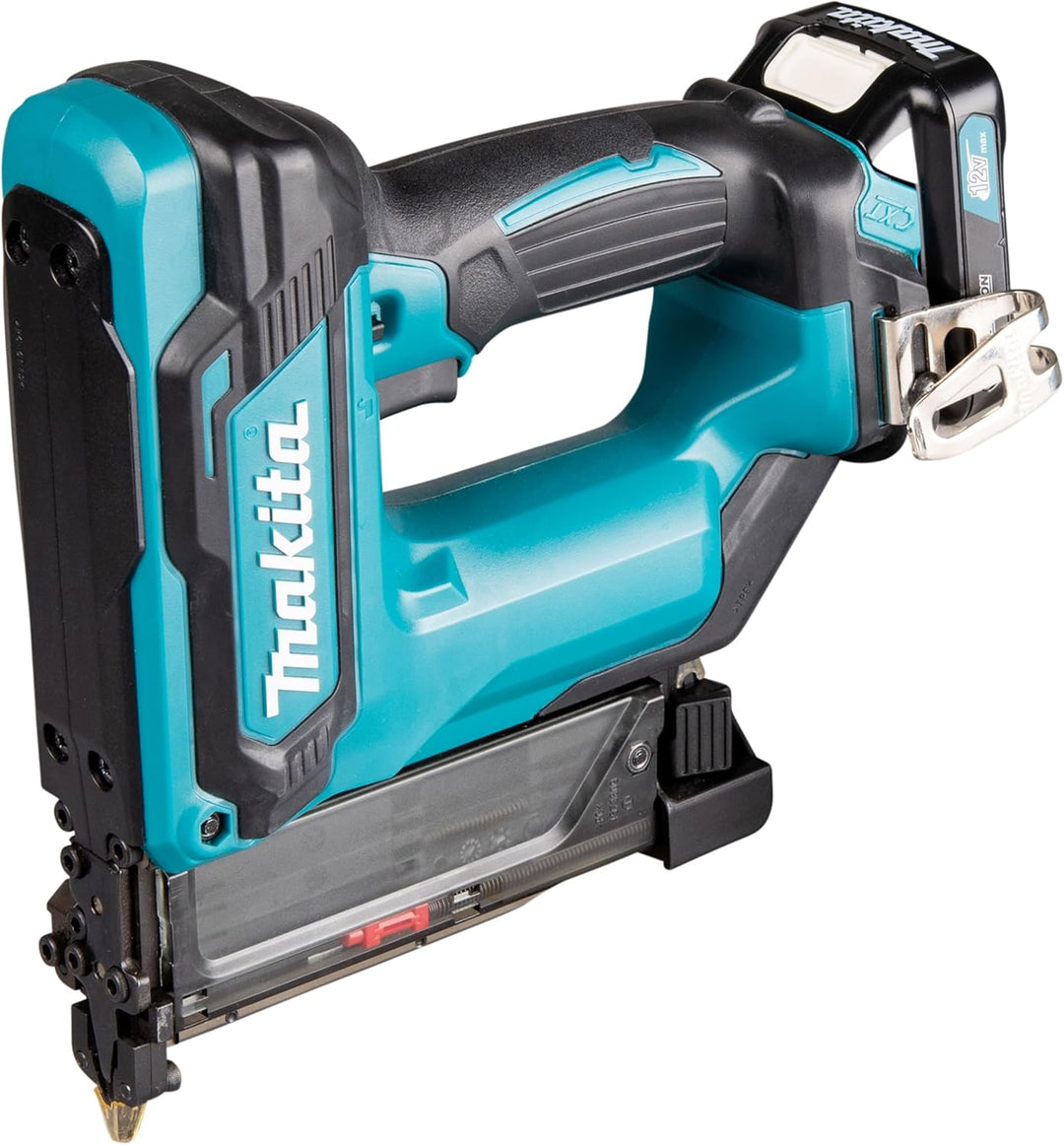 Makita PT354DSMJ Akku-Pintacker 10,8 V / 4,0 Ah, 2 Akkus + Ladegerät im MAKPAC mit 2 Akkus + Ladeger