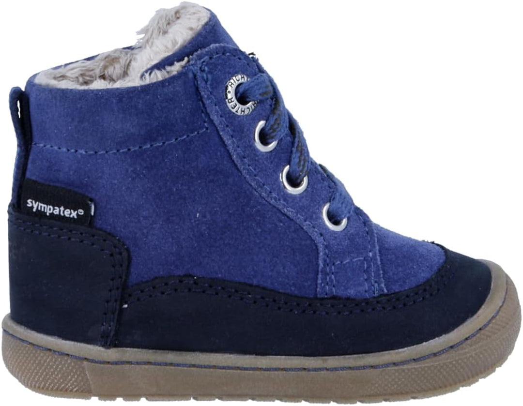Richter Kinderschuhe Jungen Maxi Derbys 26 EU Marine Nautical, 26 EU Marine Nautical
