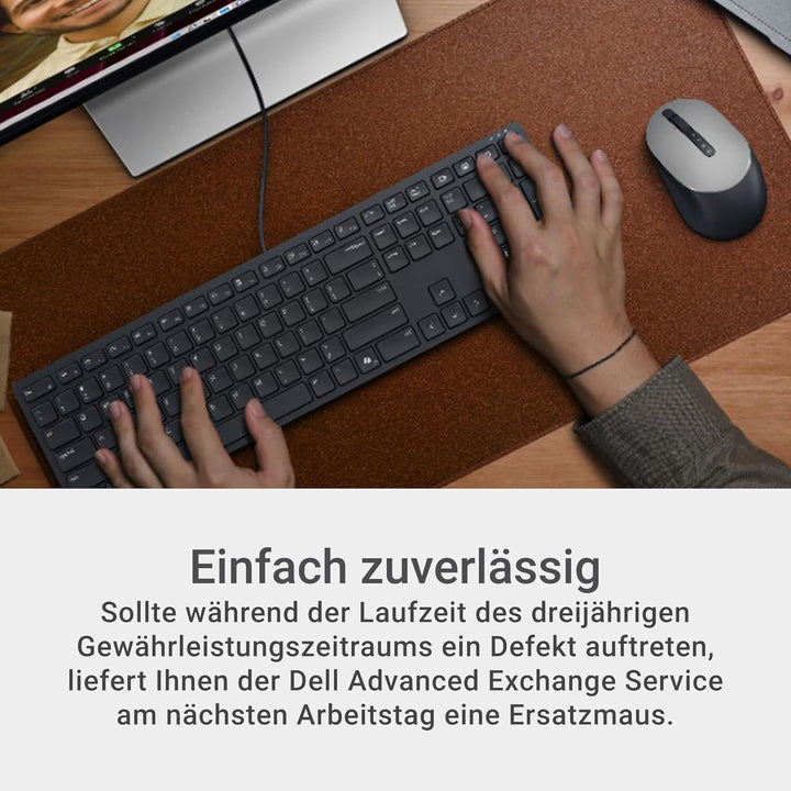 Dell Multi-Device Wireless-Maus – MS5320W Klassisch, Klassisch