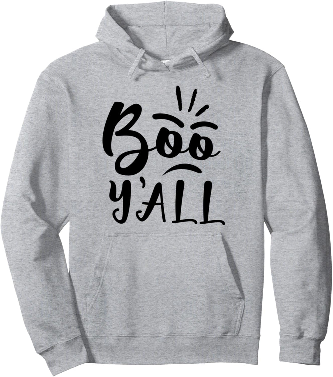 Boo Y'all Halloween Pullover Hoodie
