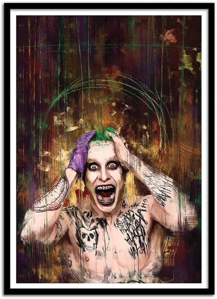 Wall Editions Art-Poster - Joker Suicide Squad - Wisesnail