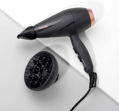 BaByliss Smooth Pro 2100 Haartrockner, Föhn mit leistungsstarken 2100 Watt, Made In Italy, Ionen-Tec