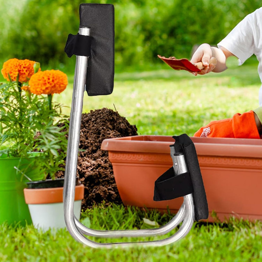 Tragbarer Kniehocker für die Gartenarbeit, Gartenkniehocker und Sitz für Senioren - Verstellbare tra