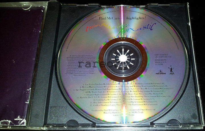 Tripping the Live Fantastic/+, Audio-CD