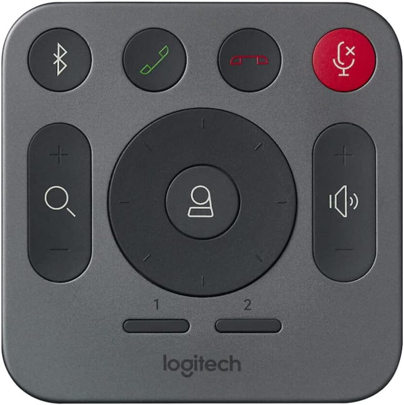 Logitech Business Remote Control for MeetUp, 993-001389, Carbon