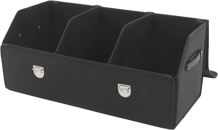 56L Kofferraum Organizer mit Deckel,Auto Kofferraumbox wasserdicht & verschleissfest Auto Kofferraum