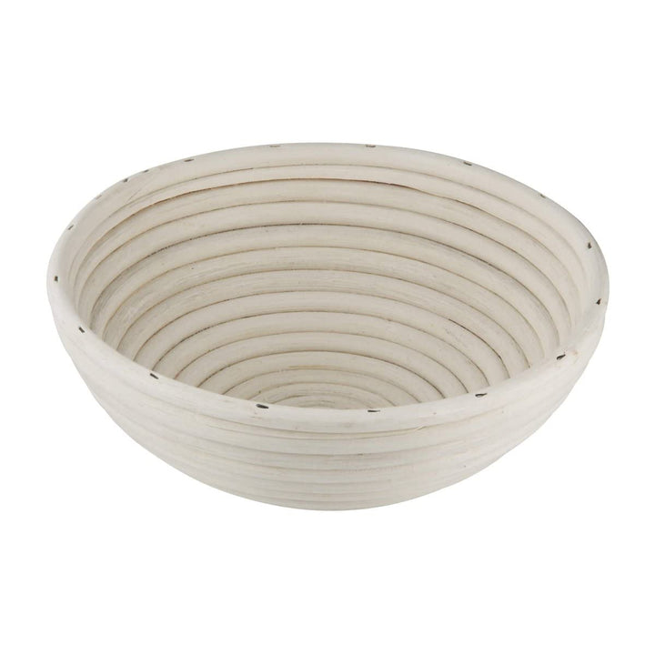 Zenker Gärkorb rund Ø22 cm – Gärkörbchen aus natürlichem Rattan für selbstgemachtes Brot – Versorgt