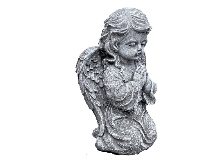 Stone and Style Steinfigur betender Engel kniend Steinguss frostfest wetterfest