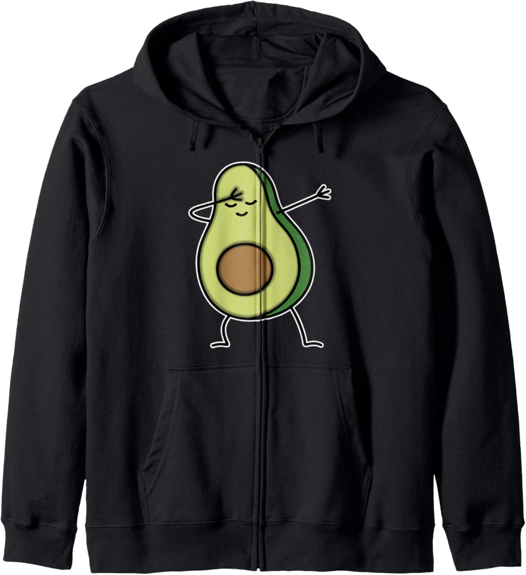 Dabbing Avocado! Cool Cute Avo Dab Dance Kawaii Health Food Kapuzenjacke