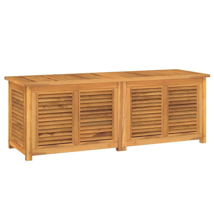 vidaXL Gartenbox, Auflagenbox mit Beutel Stauraum, 150x50x55 cm, Kissenbox Latten-Design, Aufbewahru