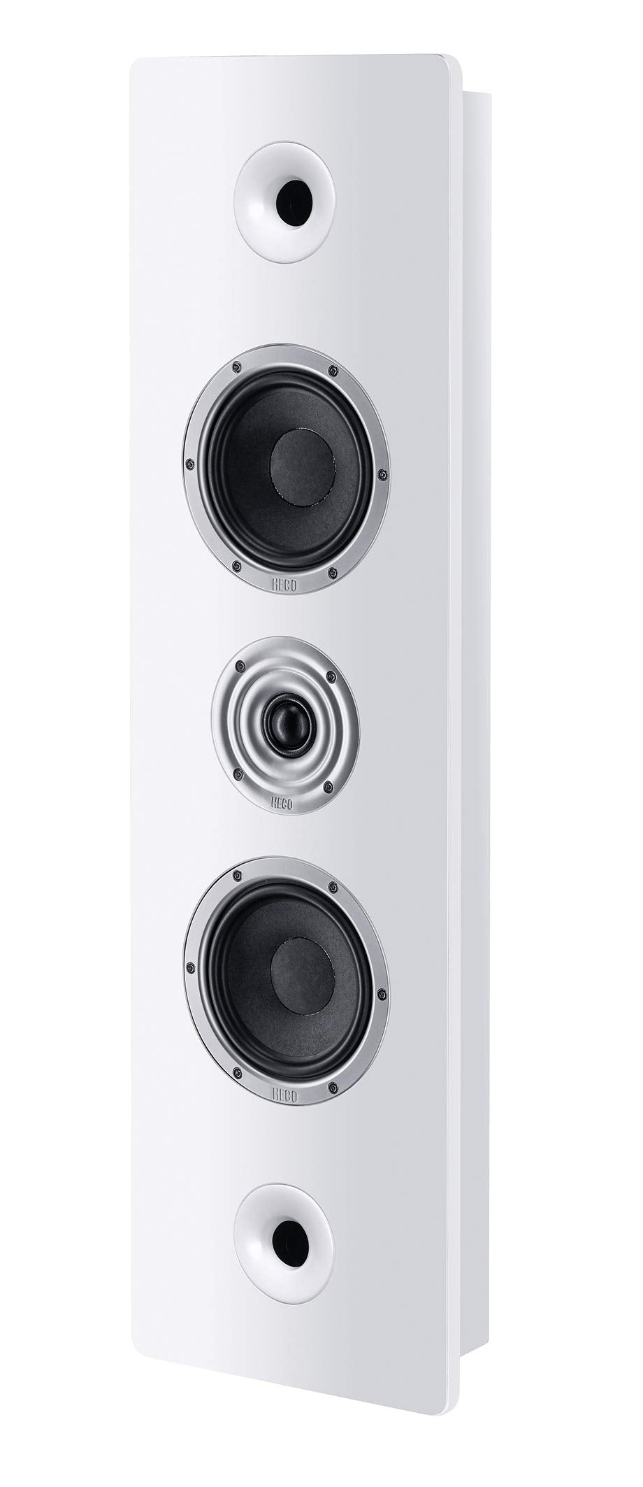 HECO Ambient 44 F, 2-Wege Bassreflex-Wandlautsprecher, 1 Stück Weiss, Weiss