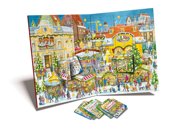 Mein Sachen suchen Adventskalender: Mit 24 Pappbilderbüchern, Kalender