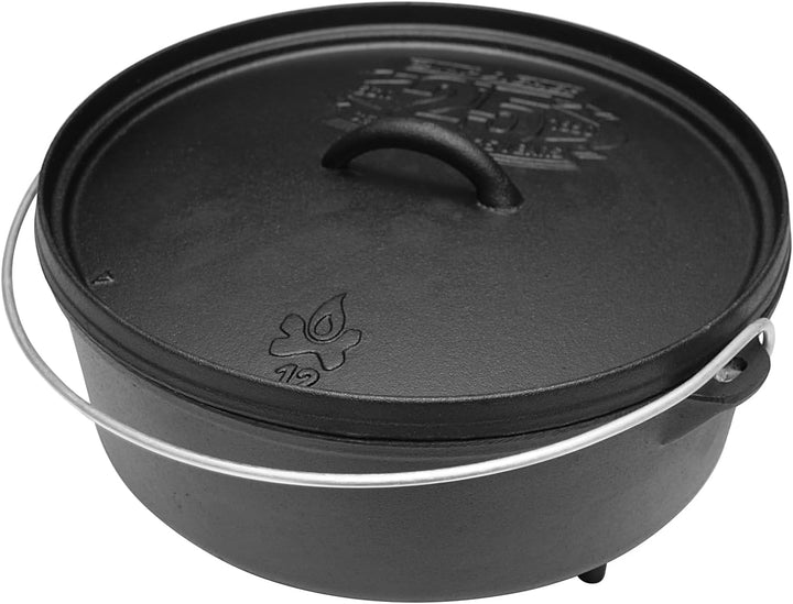 Camp Chef 25th Anniversary Cast Iron Set, 12" Dutch Oven und 12" Pfanne mit Deckel