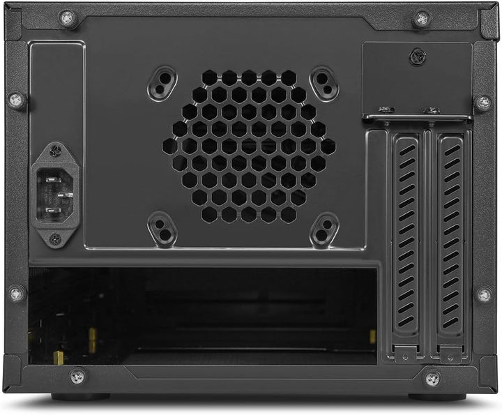 Sharkoon QB One PC-Gehäuse (Mini-ITX, 2X 2,5/3,5 interne, 2X USB 3.0/2.0),Schwarz