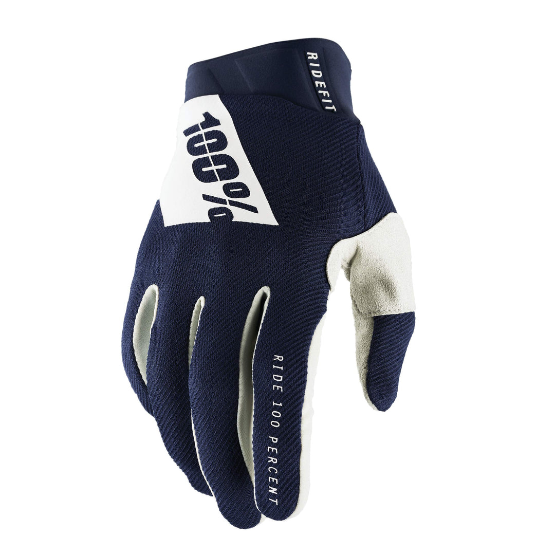 Ridefit Handschuhe, 100% Erwachsene S Blau Weiss, S Blau Weiss