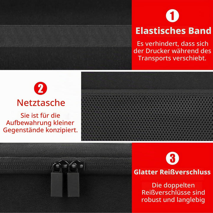 co2CREA Tasche für Canon Pixma iP110 / PIXMA TR150 / TR160 mobiler Tintenstrahldrucker Hülle Case Et