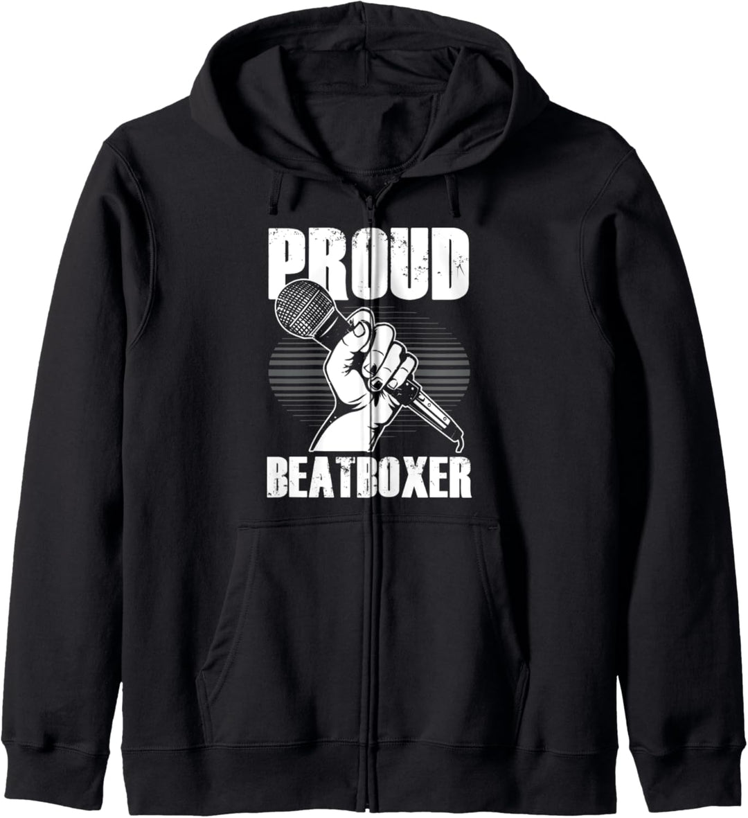 Beatboxer Ghetto Sänger Cooler Hiphop Künstler Beatbox Rap Kapuzenjacke