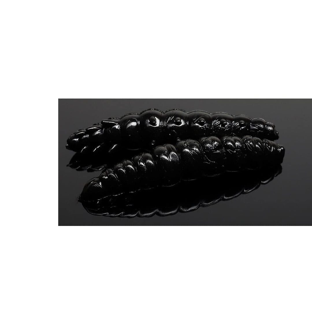 Libra Lures Larva Knoblauch Forellen Köder Maden Imitation 040-black 4.5cm, 040-black 4.5cm