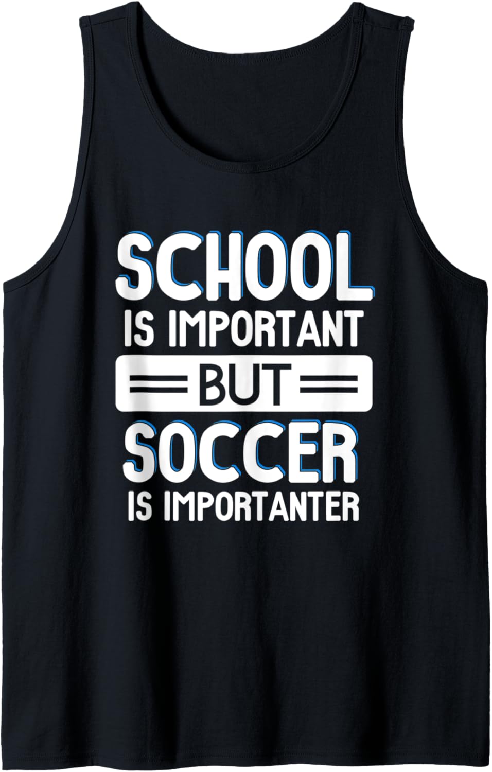 Funny Soccer Goalie Tank Top