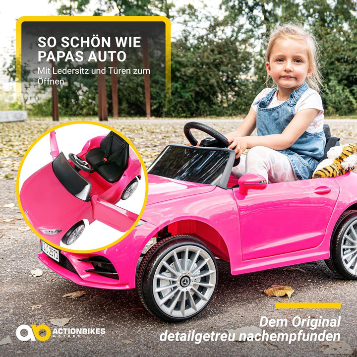 Actionbikes Motors Kinder Elektroauto Mercedes Benz CLS 350 - Lizenziert - Rc 2,4 Ghz Fernbedienung