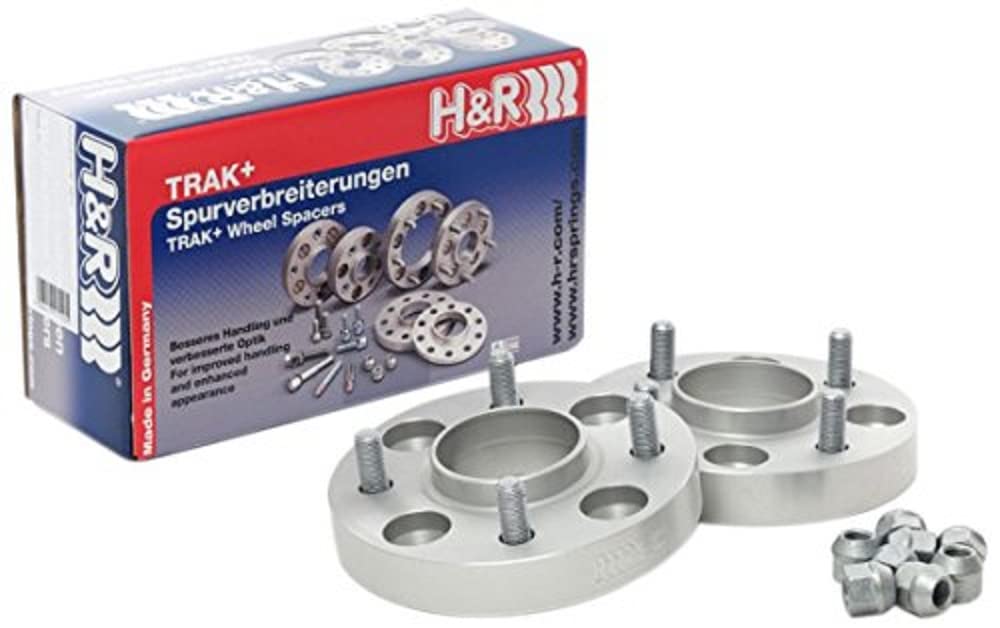Spurverbreiterung TRAK+ Spurverbreiterungen/TRAK+ Wheel Spacers von H&R (4065601) Distanzscheibe Räd