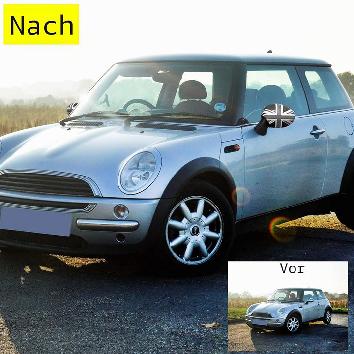 Aussen Spiegel Abdeckung Für MINI Cooper R50 R52 R53 Links-hand Stick,graue Buchse MK1 Left Hand Dri