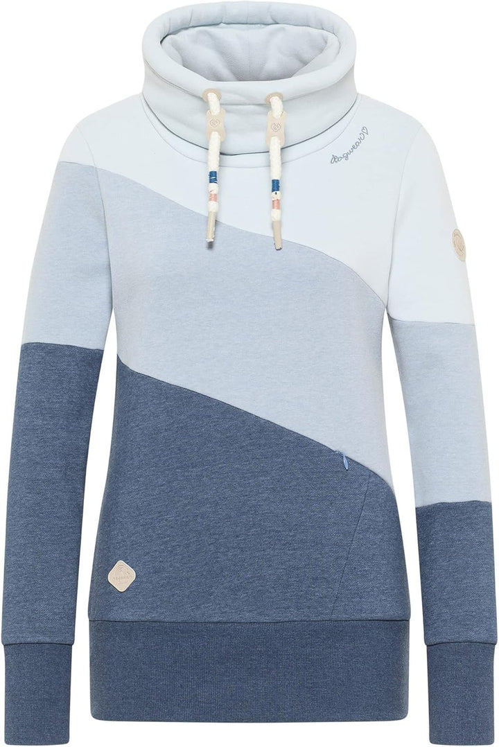Ragwear Damen Sweatshirt Rumika Sweater M Hellblau, M Hellblau